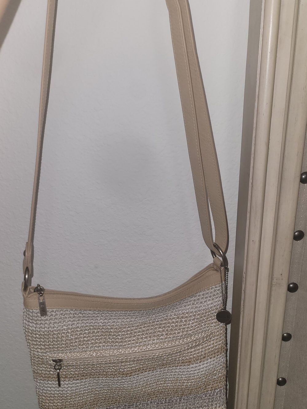 Beige Lumi Large The Sak Crossbody Shoulder Bag
